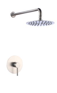 Душевой комплект РМС SUS129-1 нержавеющая сталь